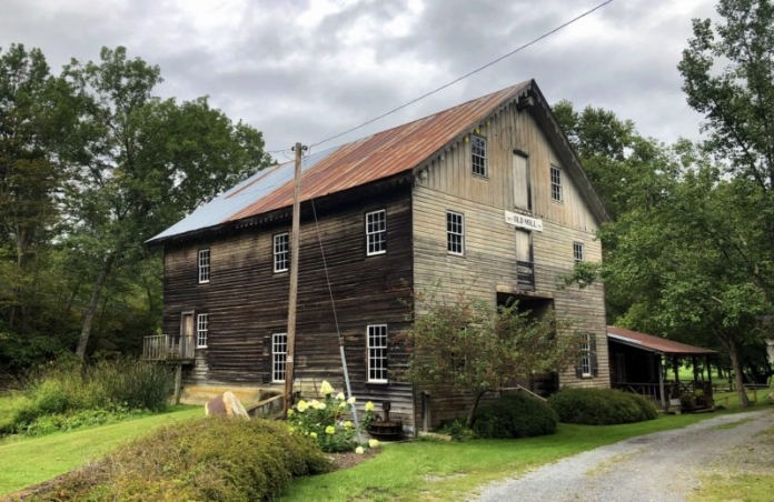 Cooks Old Mill at Greenville WV Cook,s Old Mill welcomes visitors at Greenville West Virginia.