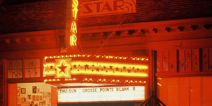 Star Theater in Berkeley Springs The marquee over the Star Theater in Berkeley Springs, West Virginia, glows in the Potomac night.