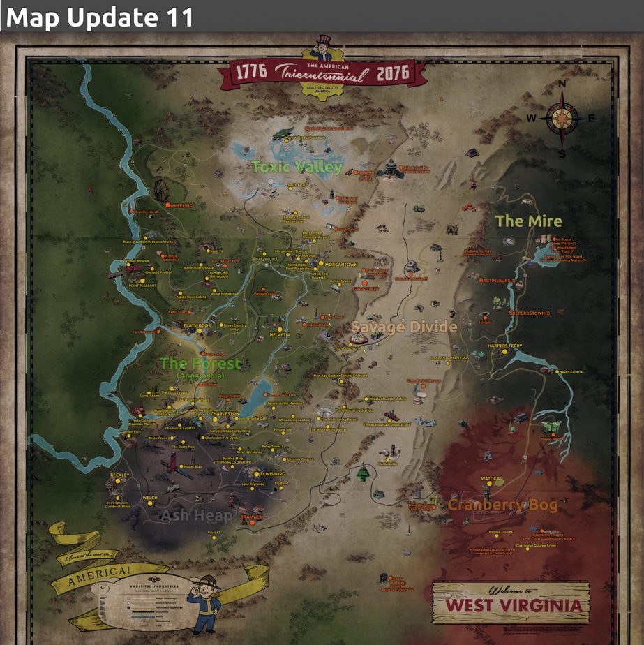 fallout 76 map