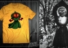 A Flatwoods Monster T-shirt is one of many being marketed by Bowski Graphics.