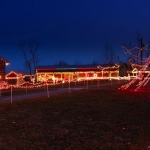 Holiday display at W.Va. State Farm Museum