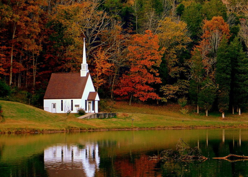 The Memorial Chapel at Rippling Waters Campground is attracting more visitors every year.