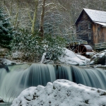 Babcock Mill in Winter