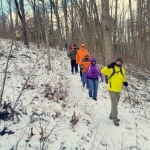 January 1 hiking in southern West Virginia