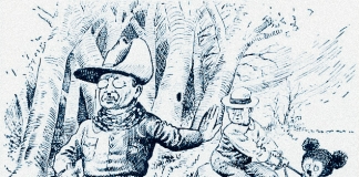 This 1902 political cartoon in The Washington Post spawned the teddy bear name.