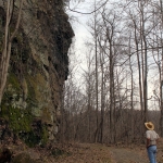 McKinley Rock at Thurmond, West Virginia