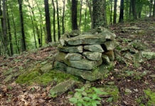 Cairn on a West Virginia ridge. Photo courtesy Charity Moore.