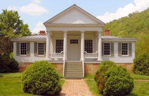 The first board-built home in Charleston, the Craik-Patton House still stands near Daniel Boone Park.