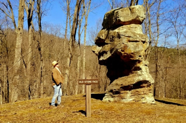 Old Stone Face inspires new guide to rock faces in West Virginia