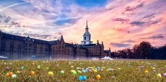 More than 400 children are expected to attend the egg hunt at the Trans-Allegheny asylum.