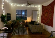 An Airbnb room awaits guests in Morgantown, West Virginia. Photo courtesy Airbnb.com.