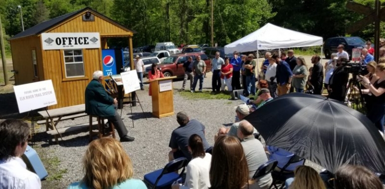West Virginia governor unveils new Elk River state park