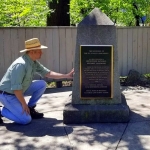 Point-of-Beginning-Monument in West Virginia