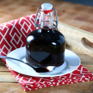 Elderberry Syrup, a West Virginia remedy ready for cold and flu.