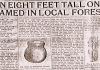 An 1907 article in the Wheeling News helped popularize the ancient giants myth.