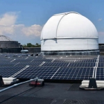 Solar array at Shepherd University