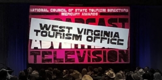 The West Virginia Tourism Office’s new television commercials took the industry’s top honor at the U.S. Travel Association’s Mercury Awards on Aug. 20, 2019.