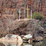 Crosses on the Kanawha River