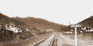Fireco, West Virginia, in Raleigh County, as it appeared in the 1960s.