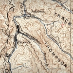 Topographic Map showing Fireco, WV, c. 1935