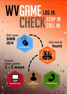 Hunters in West Virginia can now register their kills through the West Virginia Game Check system. 
