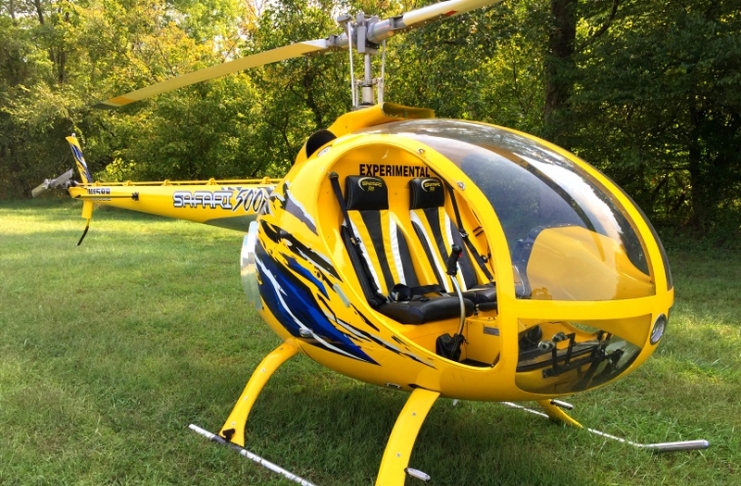Carbon-fiber composite helicopters allow for easier and less-expensive repairs.