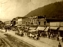 Montgomery, West Virginia, as it appear about 1910. (Photo: Joe Green Collection)