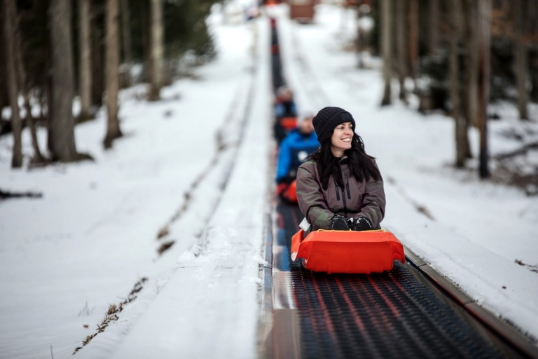 Old-fashioned sled park in West Virginia longest on East Coast