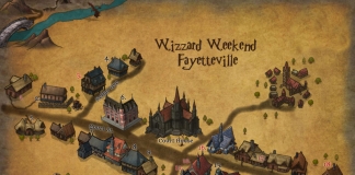 Fayetteville will transform into a magical village during Wizard Weekend.