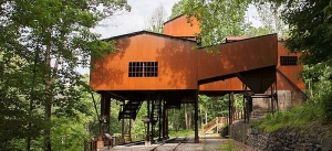 The Nuttalburg tipple greets visitors to a remote corner of the New River Gorge National Park and Preserve.