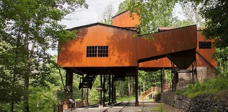 The Nuttalburg tipple greets visitors to a remote corner of the New River Gorge National Park and Preserve.