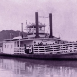 Nina Paden on the Ohio River
