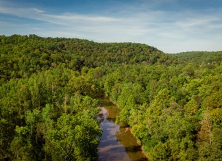 The Hughes River wanders through northwestern West Virginia, connecting several new wildlife management areas.
