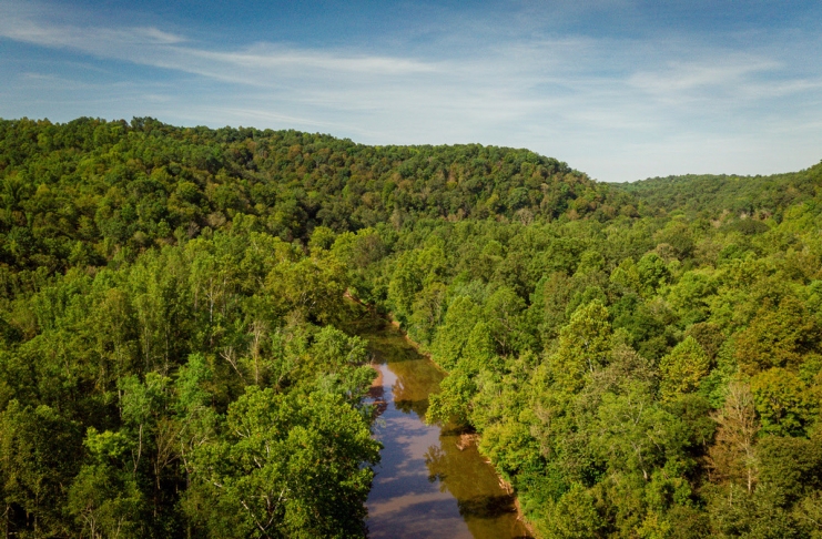 The Hughes River wanders through northwestern West Virginia, connecting several new wildlife management areas.