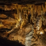 Caverns beneath West Virginia
