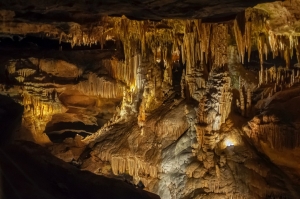 Charted and uncharted caverns descend for thousands of feet beneath the surface of West Virginia.