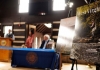 West Virginia officials unveiled collectible travel guides at the lodge at Hawks Nest State Park.