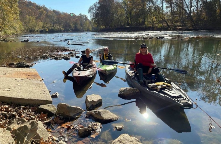 Kayakers battling to clean littered West Virginia streams