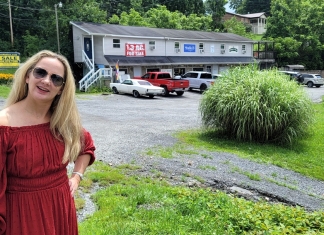 Sharon Rynard says she enjoys have a full parking lot, but US-19 may now need traffic signals.