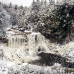 Blackwater Falls in Winter