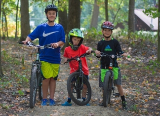 West Virginia University is celebrating the opening of new outdoor recreation trails.