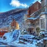 Harpers Ferry in Winter by Cindy Parsons Dunn