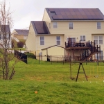 Solar panels on West Virginia home