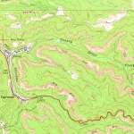 Gooney Otter Creek Map