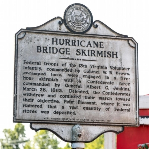 Hurricane Bridge Historical Marker