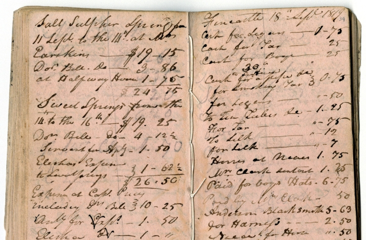 William Clark documented his stay at the Halfway House in a diary.