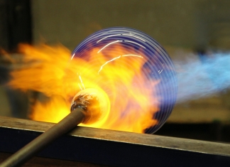 Decorative glassware has been fired in West Virginia throughout much of the century.
