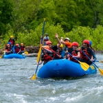 Whitewater rafters on Shenandoah River
