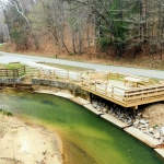Stream restoration at Kanawha State Forest