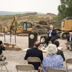 Governor Justice breaks ground